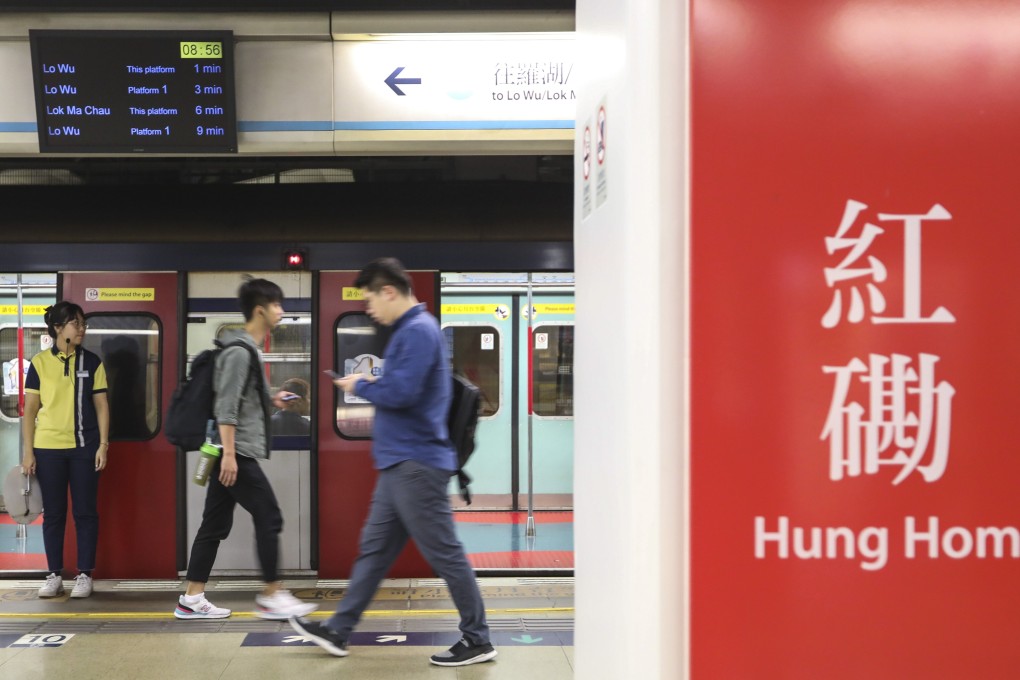 Trains will not stop at Hung Hom MTR station as part of work expected to be carried out next year. Photo: Nora Tam