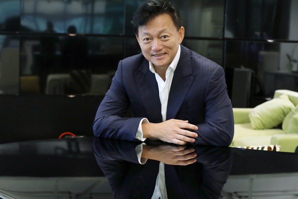 Charles Wong, one of the three co-founders of the Bauhinia Party, in his office at Cyberport. Photo: K. Y. Cheng