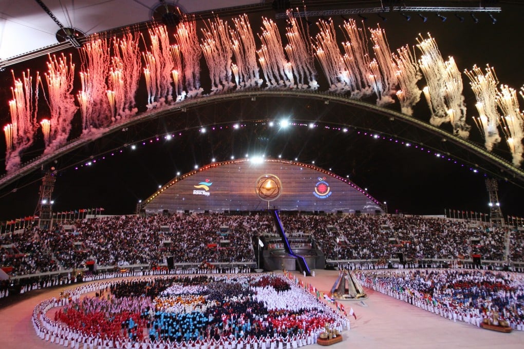 The opening ceremony of the 2006 Asian Games at Khalifa Stadium in Doha. The Qatari capital will be staging the continental games for the second time in 2030. Photo: SCMP