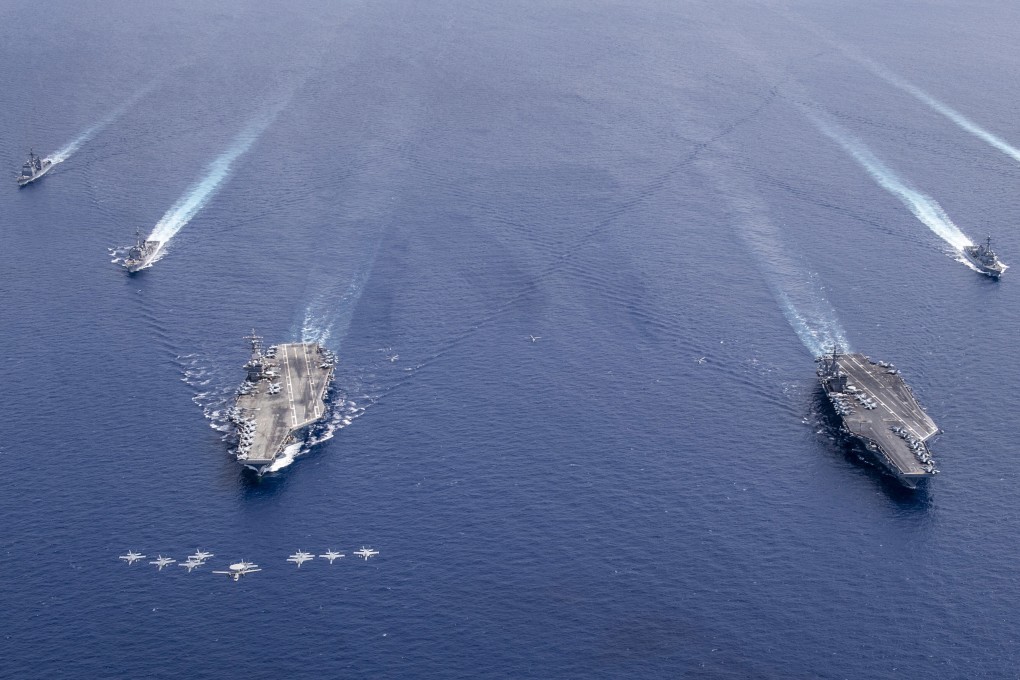 China features in the 2021 objectives for the US Navy, Marines and Coast Guard. Photo: EPA-EFE