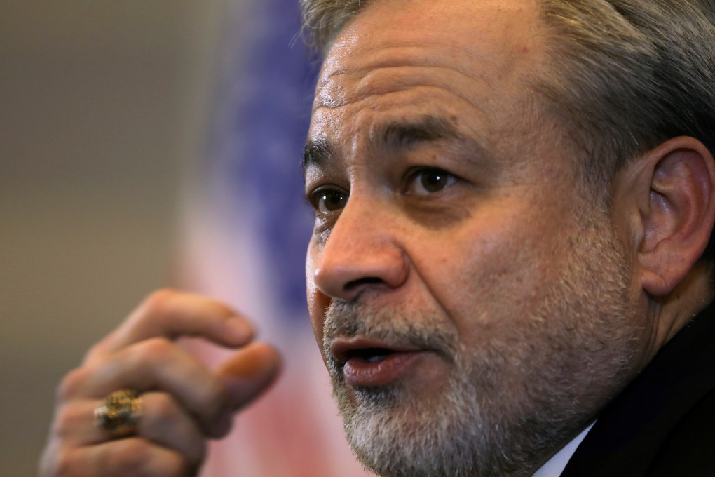 US Secretary of Energy Dan Brouillette speaks with journalists in Rio de Janeiro, Brazil in February. Photo: Reuters