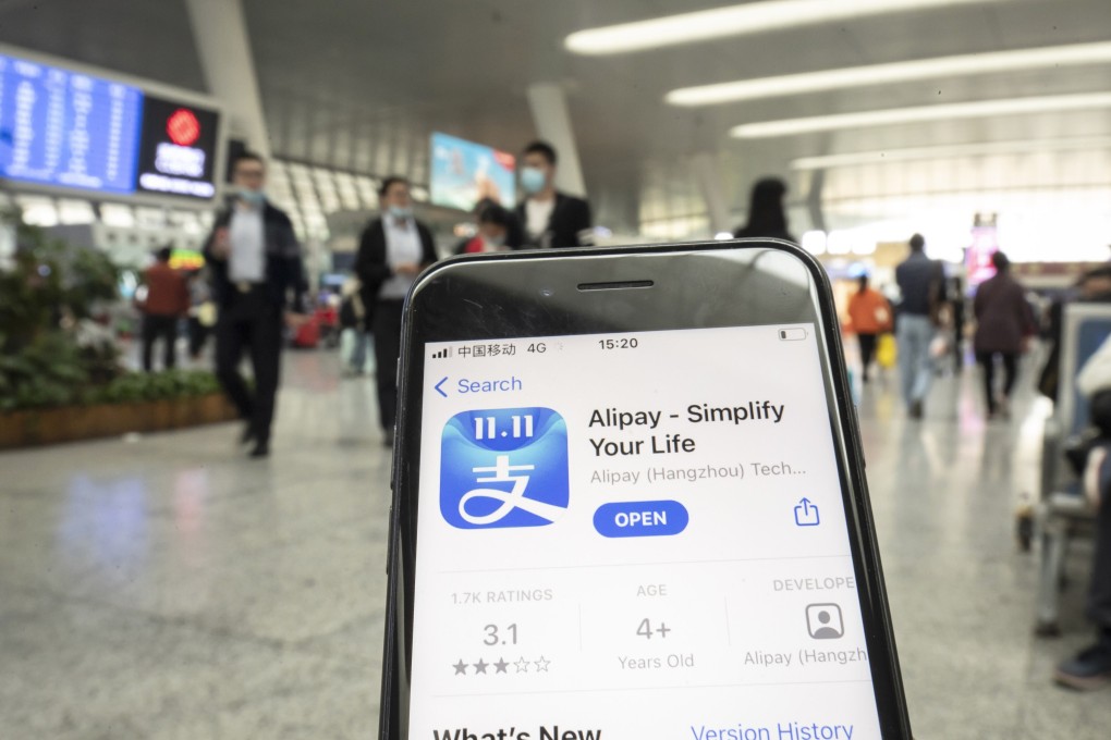 Ant Group operates China’s largest mobile payments app Alipay. Photo: Bloomberg