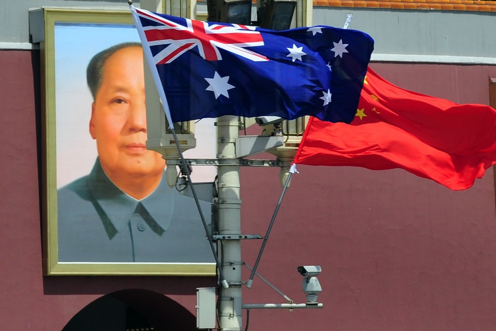 China and Australia are engaged in a long-running dispute. Photo: AFP