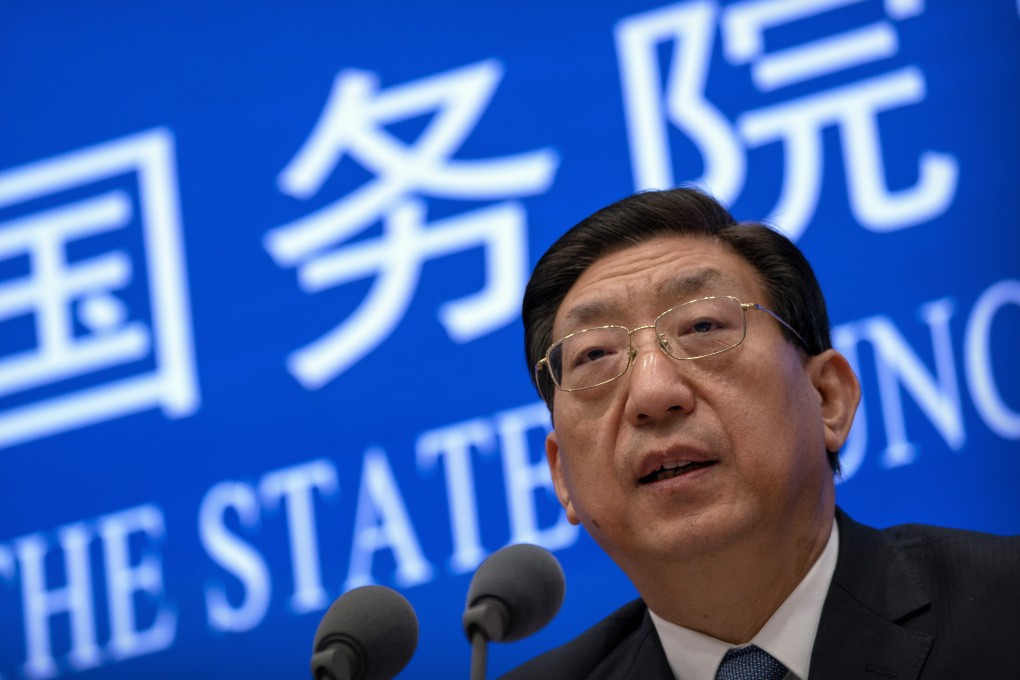 Zeng Yixin is deputy director of China’s National Health Commission. Photo: AP