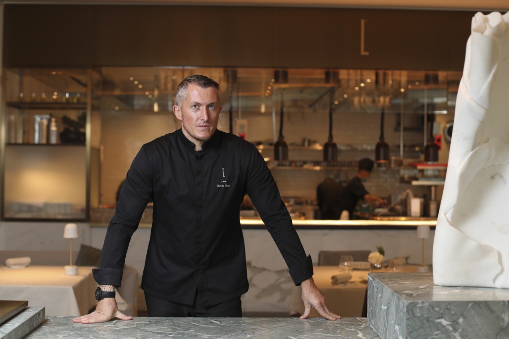 Olivier Elzer, culinary director of L‘Envol at the St Regis Hong Kong. Photo: SCMP / Xiaomei Chen