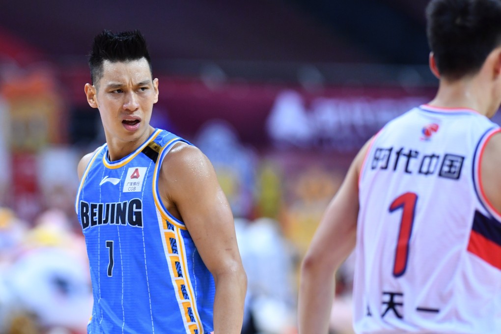 Jeremy Lin in action for the Beijing Ducks in the Chinese Basketball Association. Photo: Xinhua