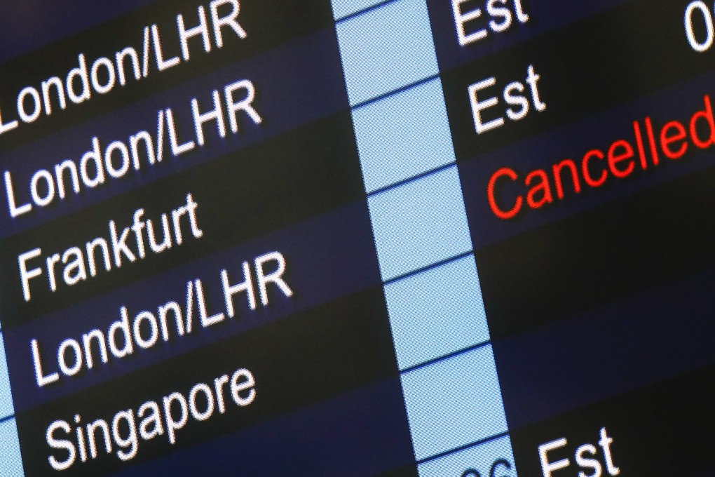 Hong Kong has banned all passenger flights from Britain starting from midnight on Monday as a drastic measure to shut out a more infectious strain of Covid-19. Photo: K. Y. Cheng