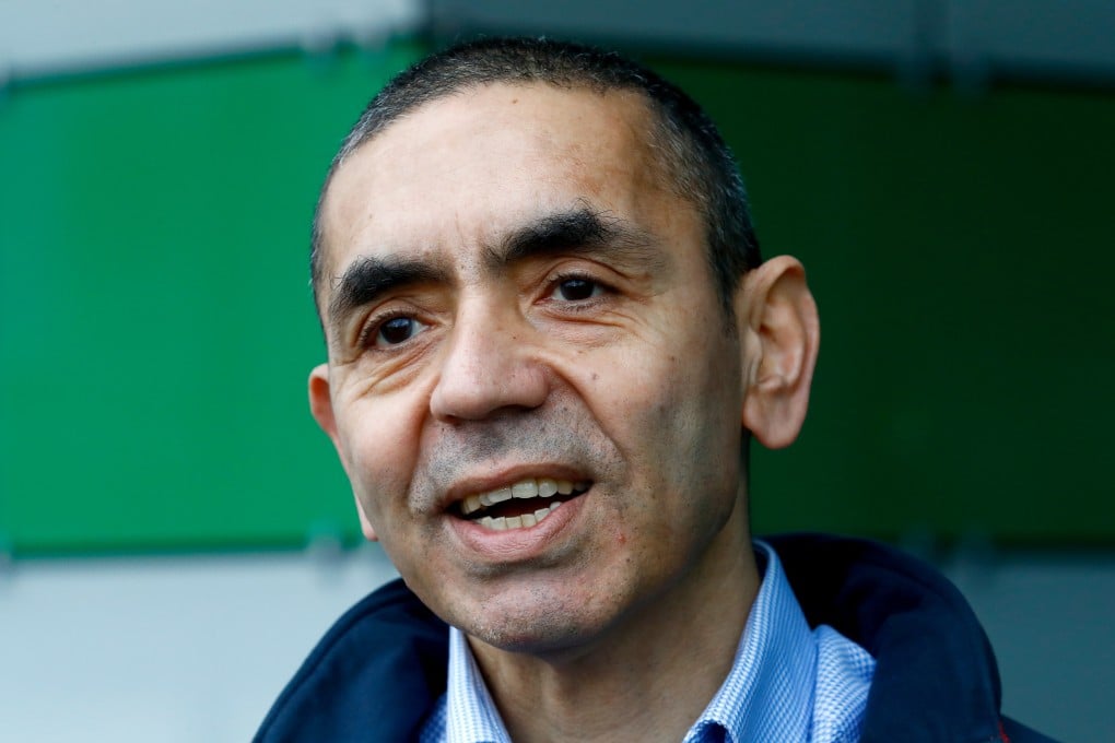 CEO and co-founder of BioNTech, Ugur Sahin, said it would take about six weeks for the company to adjust its Covid-19 vaccine for the new variant if it needed to, although regulators may need to approve the changes. Photo: Reuters