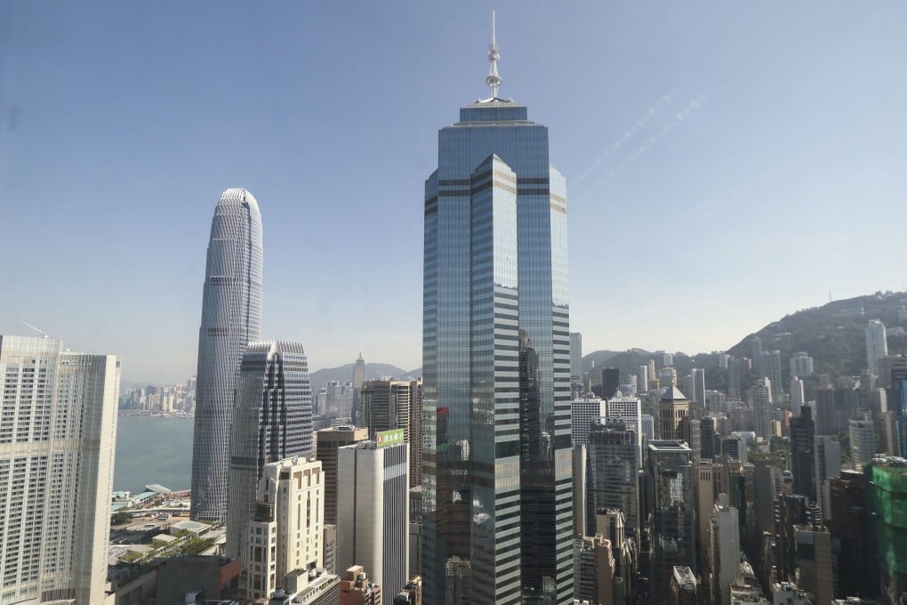 Victory Offices has closed its operation at The Center in Hong Kong. Photo: Nora Tam