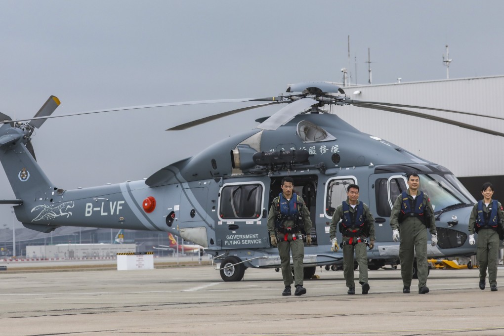 Hong Kong’s Government Flying Service has been placed on a list of Chinese and Russian entities barred from accessing certain US technology. Photo: Dickson Lee