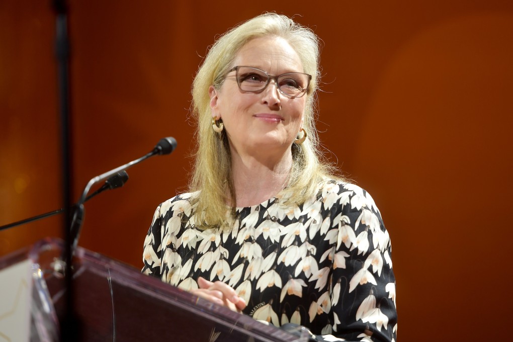 Hollywood actress Meryl Streep recited a famous Tang dynasty poem on The Late Show with Stephen Colbert, sending Chinese social media into a frenzy. Photo: Getty Images