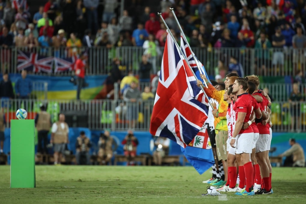 Great Britain’s men’s and women’s rugby sevens teams will be given funding to play at the Tokyo 2020 Olympics. Photo: Friso Gentsch/picture alliance via Getty Images