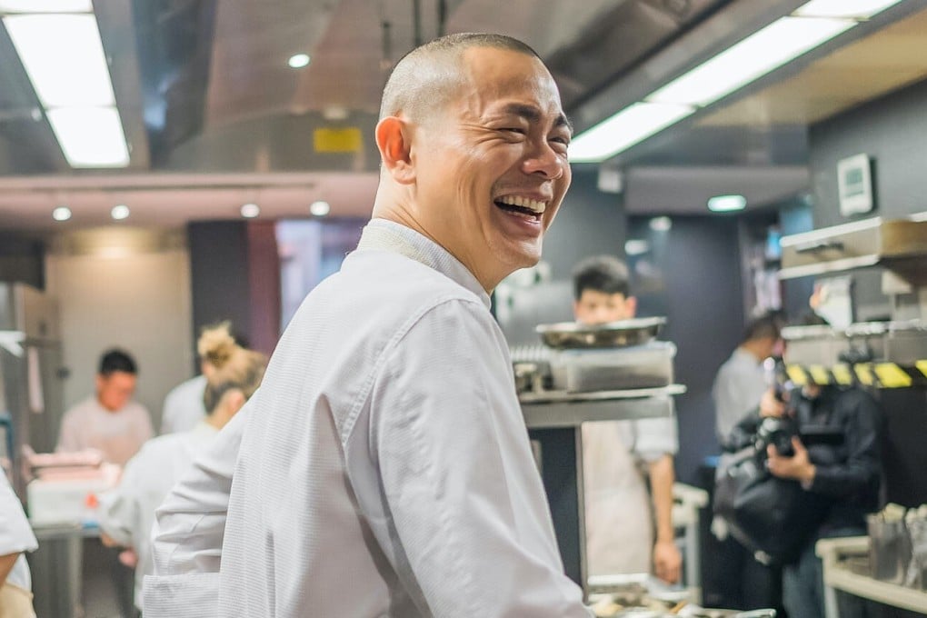 Chef André Chiang in a still from the Netflix documentary André & His Olive Tree.