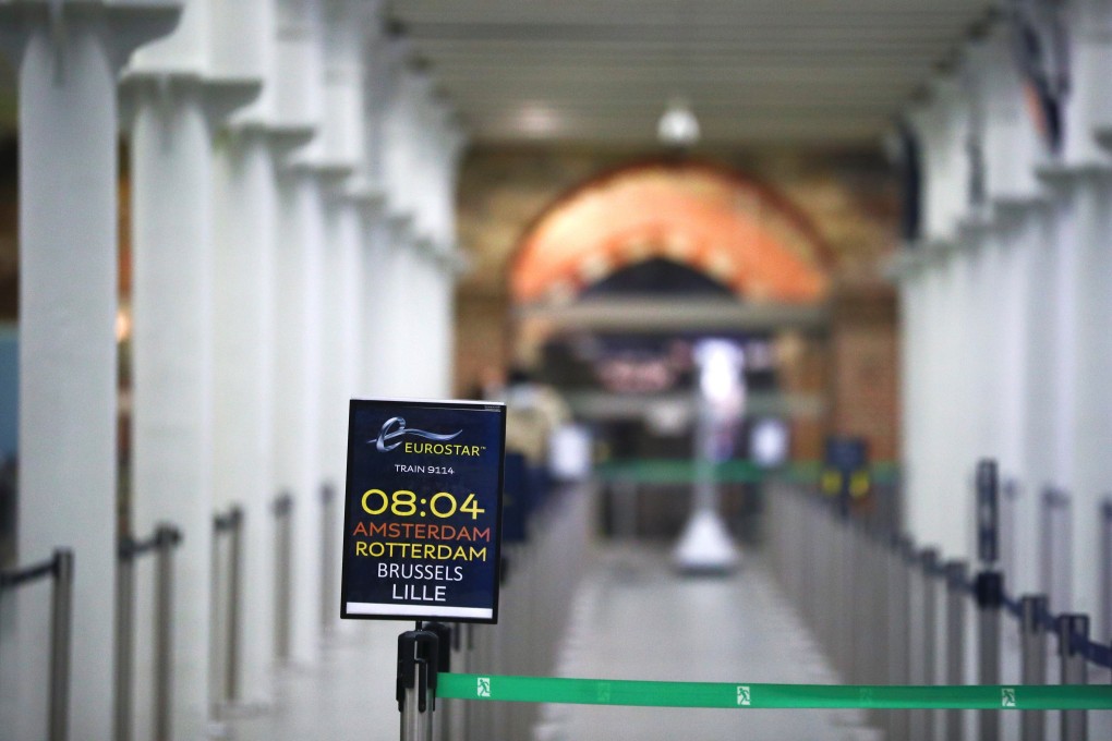 A quiet day for the Eurostar terminal at St Pancras International station in London on December 23, as service from London to Paris, Brussels and Amsterdam was suspended for at least 48 hours to try and control a new variant of coronavirus. The closures, a mere 10 days before Britain’s exit from the EU, was symbolic. Photo: Reuters