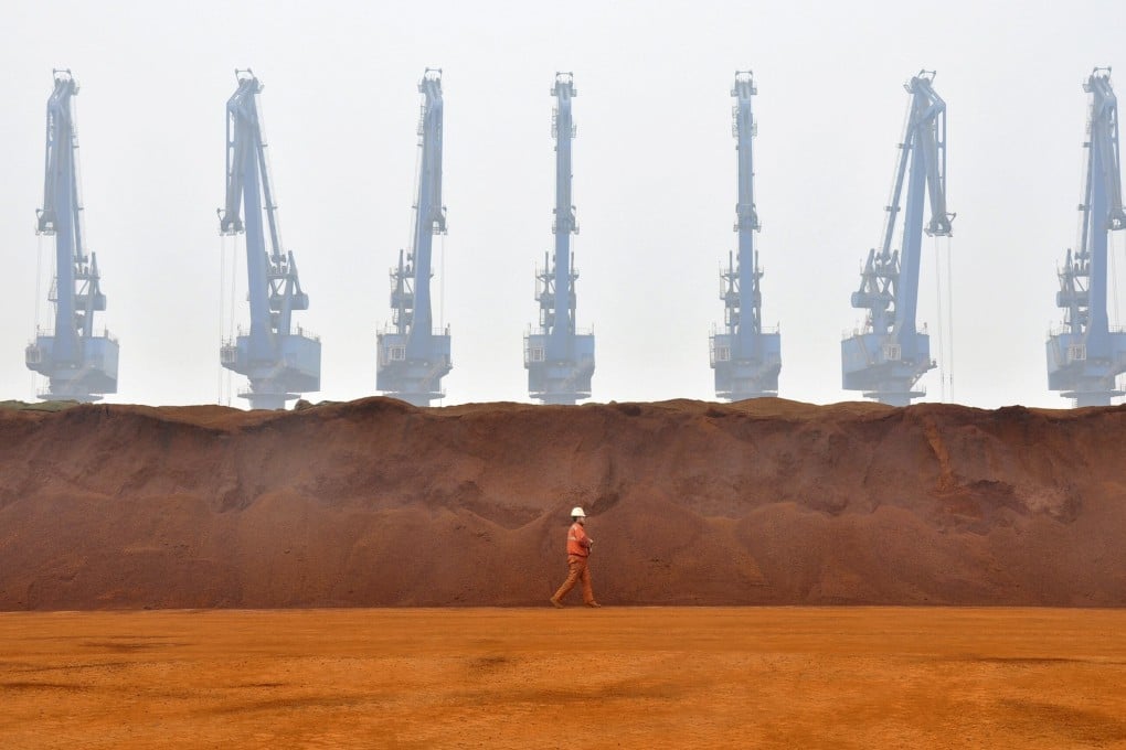 China imported 1.04 billion tonnes of iron ore in 2019, with 660 million tonnes coming from Australia, mainly via Rio Tinto, BHP and Fortescue Metals Group. Photo: Reuters