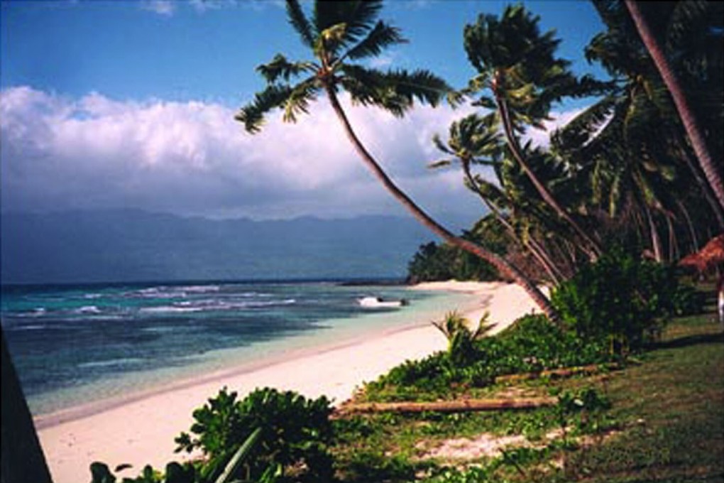 A beach in Fiji. The pandemic has wrecked the tourism-reliant economies of many Pacific nations. Photo: AP