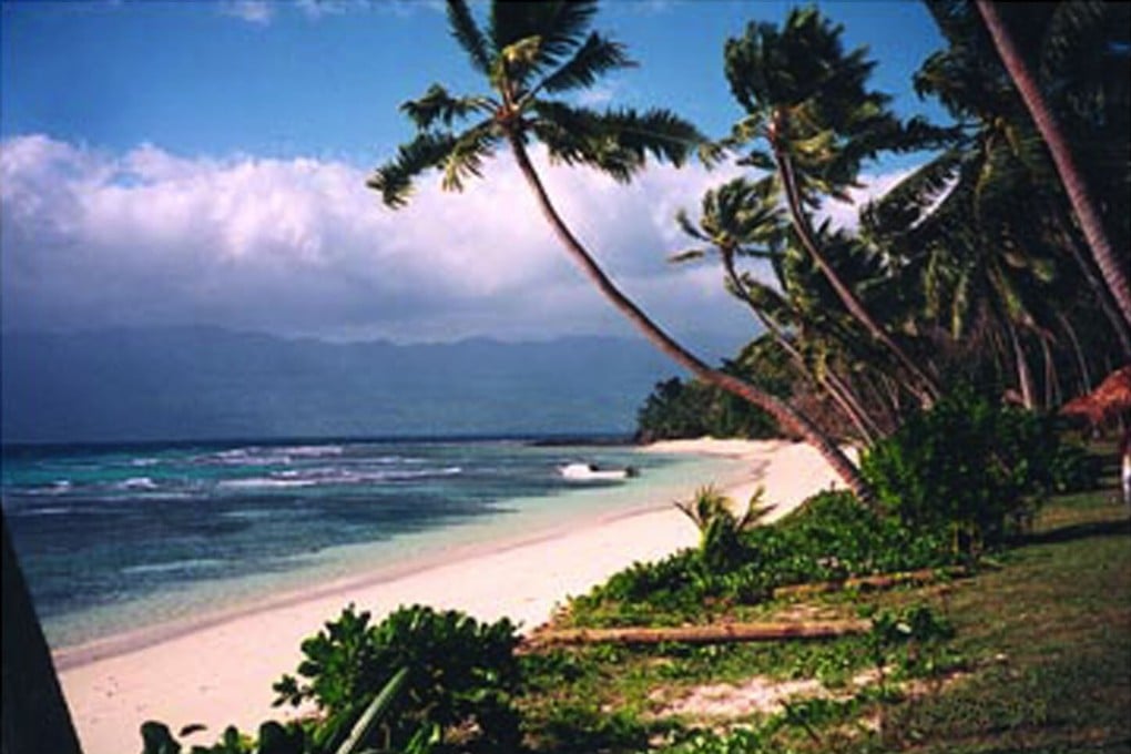 A beach in Fiji. The pandemic has wrecked the tourism-reliant economies of many Pacific nations. Photo: AP