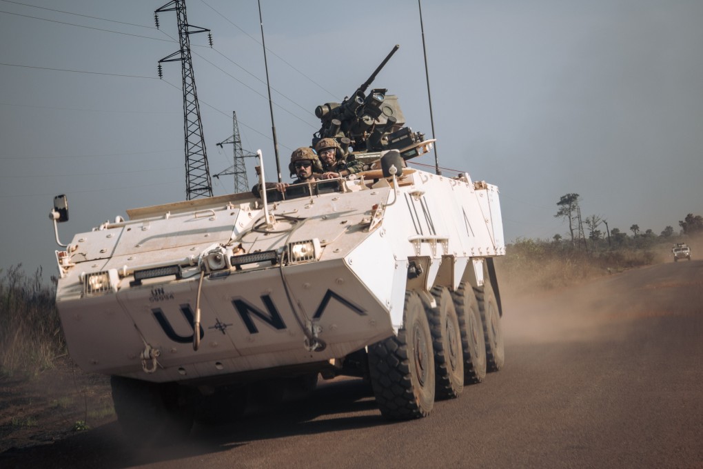 UN peacekeeping forces in Boali, Central African Republic. Photo: AFP
