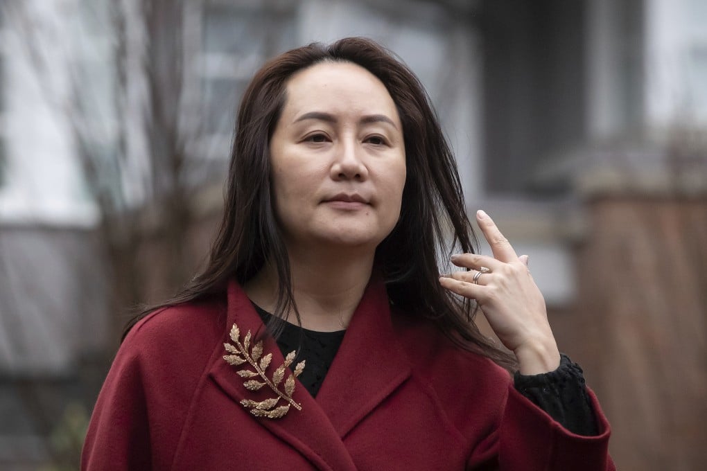 Huawei executive Meng Wanzhou leaves her home to attend a court hearing in Vancouver on December 11. Photo: The Canadian Press via AP