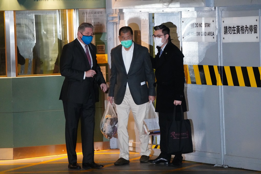 Apple Daily founder Jimmy Lai was granted bail on Wednesday. Photo: Sam Tsang