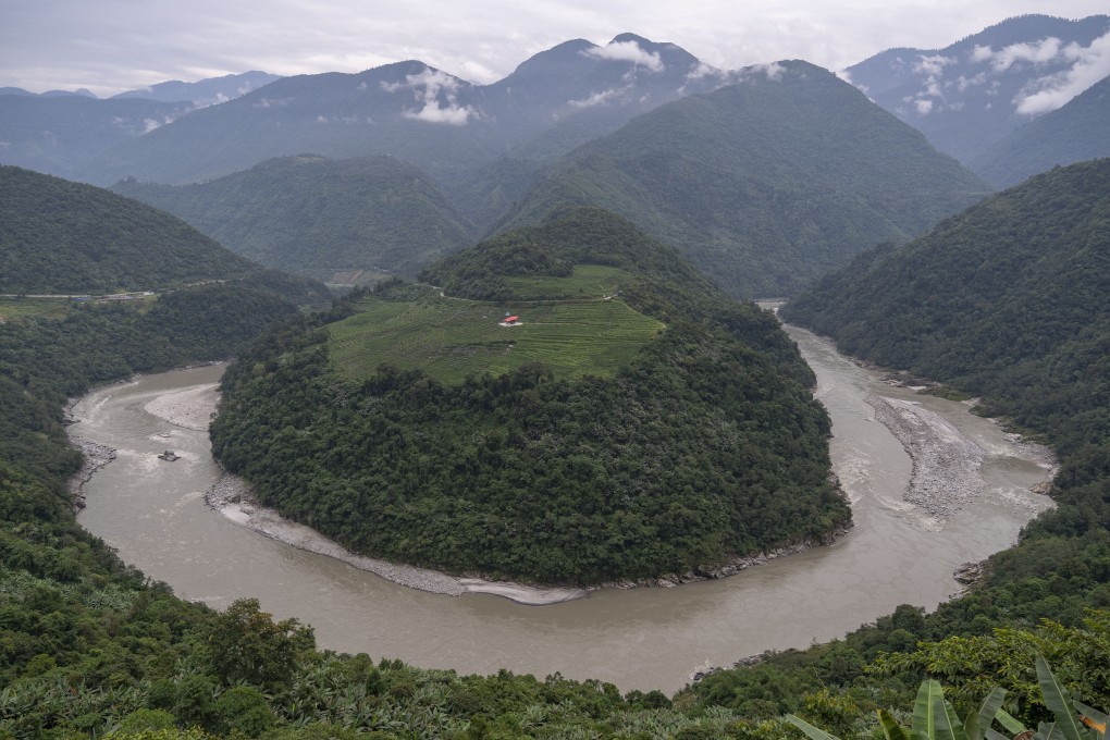 The Yarlung Tsangpo River flows through Tibet before entering India. China’s plans for a dam risk further inflaming tensions with its neighbour. Photo: Xinhua
