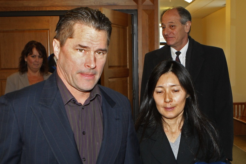 Richard and Mayumi Heene leave court after sentencing in Fort Collins, Colorado, in December 2009. Photo: AP