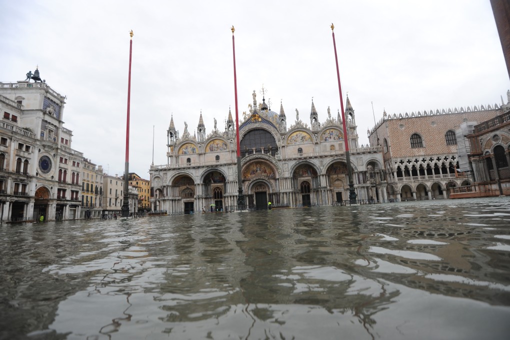 Venice’s MOSE flood defence system has been activated. Photo: LaPresse via ZUMA Press / dpa