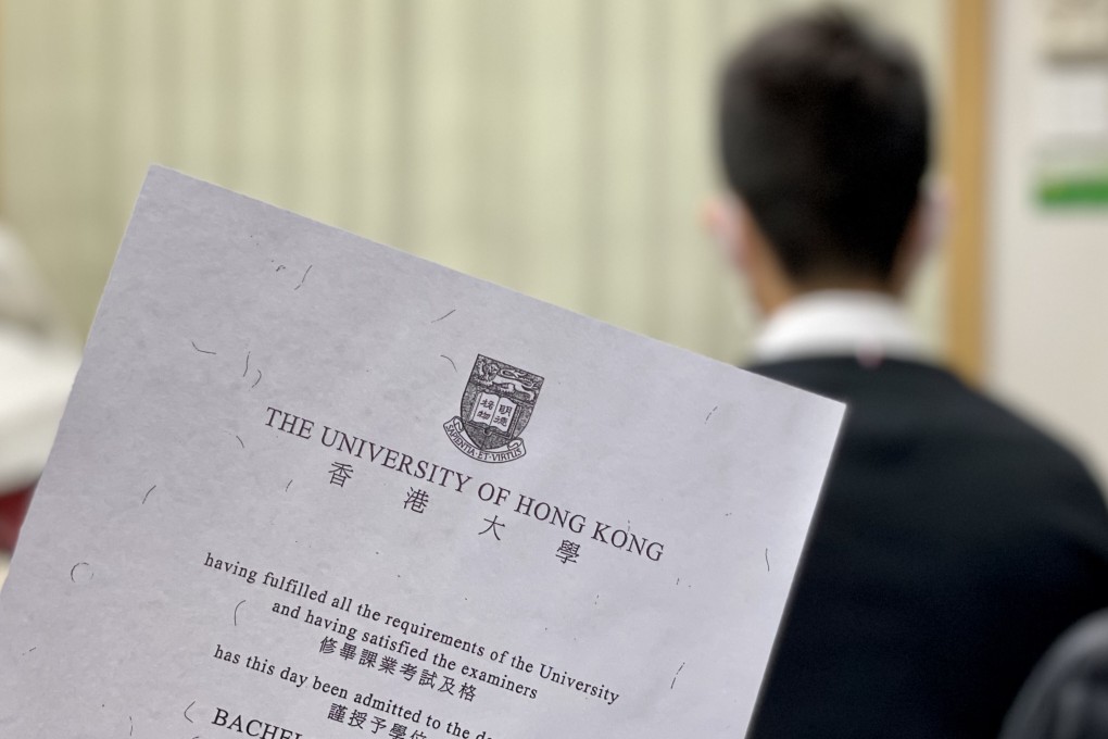 The teacher has been asked to repay HK$200,000 in salary after the Education Bureau found out his HKU degree was not suitable for his job. Photo: Chan Ho-him