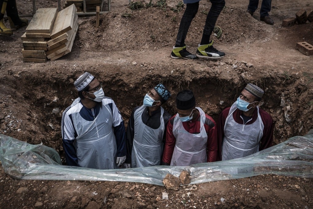 South Africa’s tally includes almost 27,000 deaths. Photo: AP