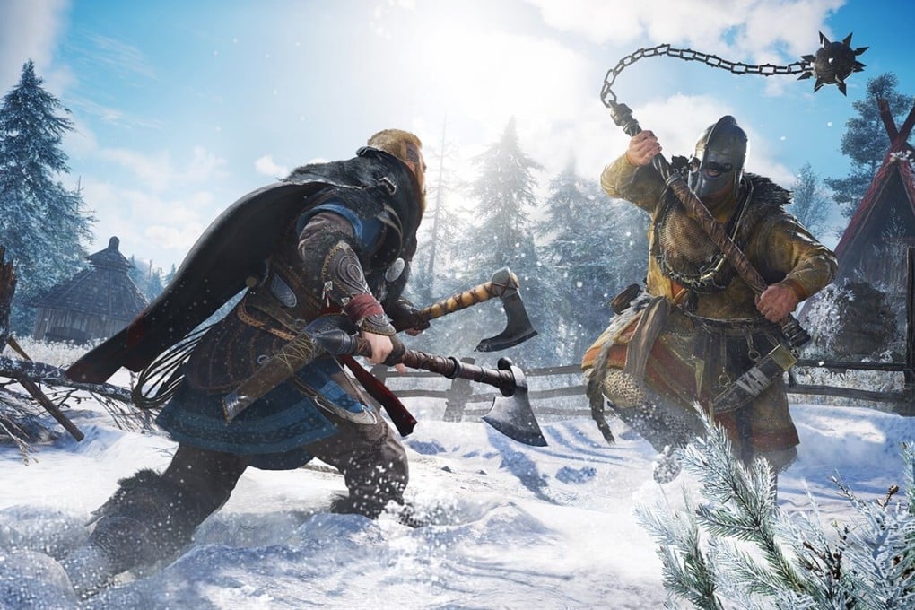 A screenshot from Assassin’s Creed Valhalla, one of the best games to come out in 2020.