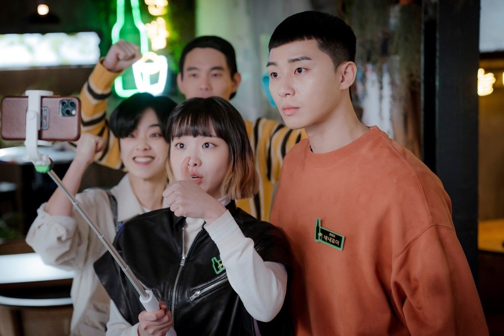 Park Seo-joon (right) plays an ex-prisoner chasing his dream in the corporate world of South Korea’s food and drinks industry in Itaewon Class, one of the Post’s top 10 Korean dramas of 2020. Photo: Netflix
