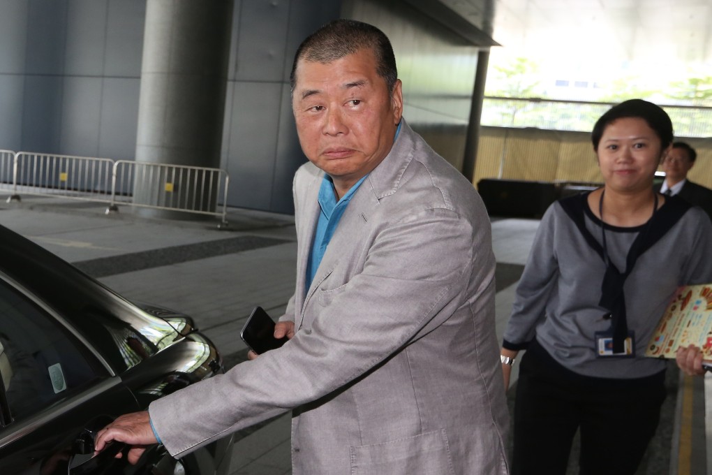 Next Media founder Jimmy Lai Chee-ying on July 2, 2015. Photo: SCMP