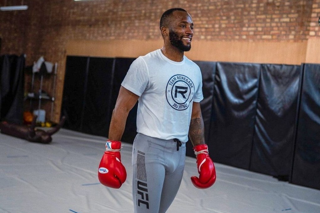 Leon Edwards during training. Photo: Instagram