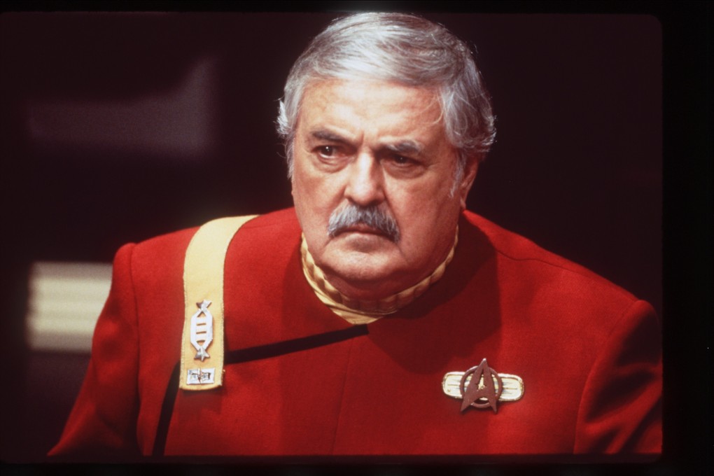 Actor James Doohan as Montgomery ‘Scotty’ Scott in the 1994 film ‘Star Trek Generations’. File photo: AP