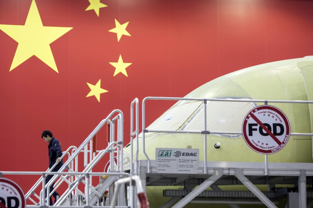 Investment in key sectors of China’s economy, such as aviation, will remain restricted under an EU-China treaty. Photo: Bloomberg
