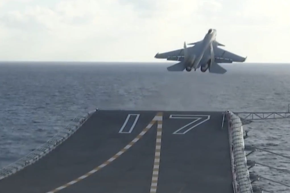 China's first home-grown aircraft carrier Shandong will take part in end-of-year military exercises. Photo: Handout