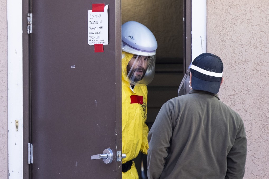 A confirmed case and another suspected case in Colorado have been linked to the Good Samaritan Society nursing home in Simla. Photo: AFP