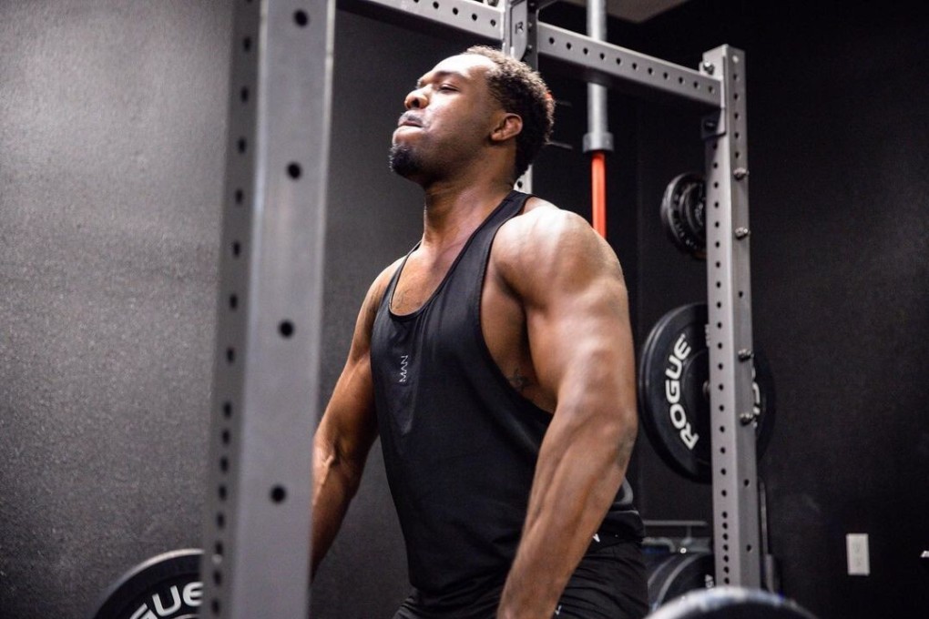 Jon Jones works out at the Jackson Wink MMA gym in Albuquerque. Photo: Instagram