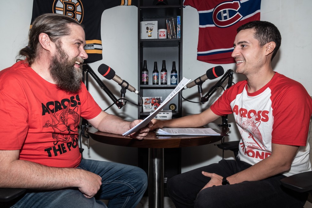 Paul MacLean and Chris Ivany. The two Canadians have brought with them to Hong Kong a huge part of Canadian culture. Photo: Ben Marans