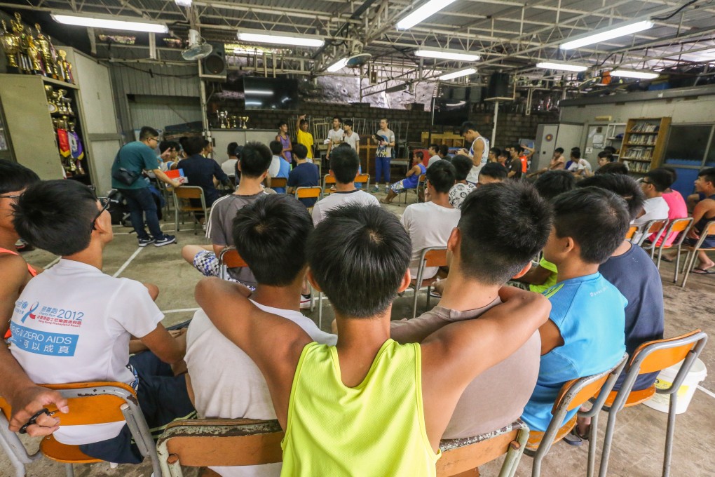 Students at Christian Zheng Sheng College at Cheung Chau. Photo: K. Y. Cheng