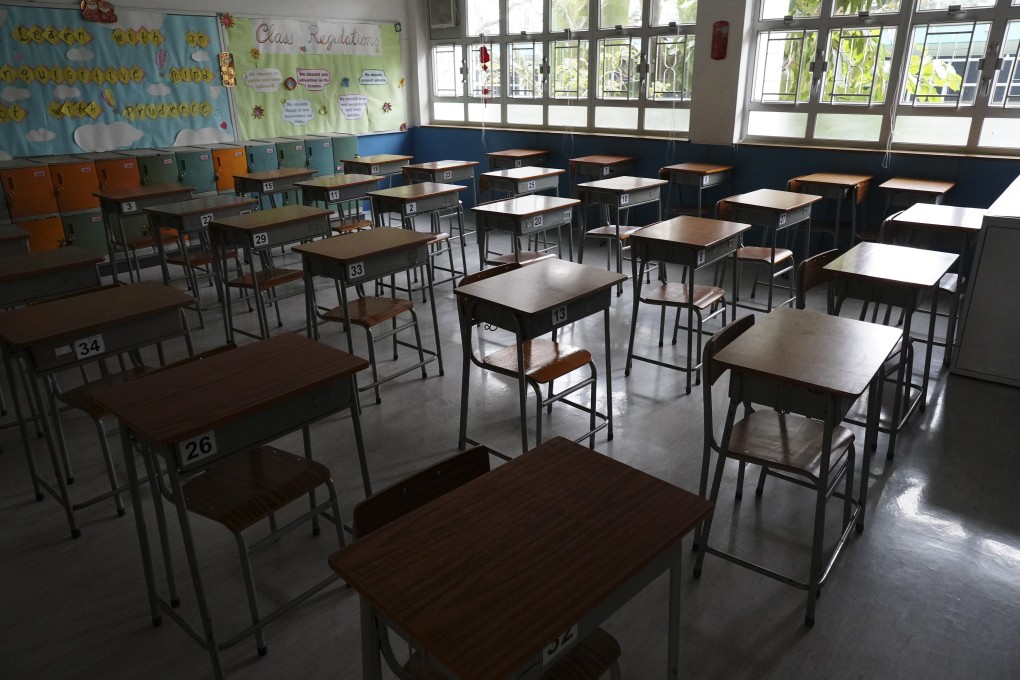 On-site classes were suspended in early December as the fourth wave of infections took hold. Photo: Robert Ng