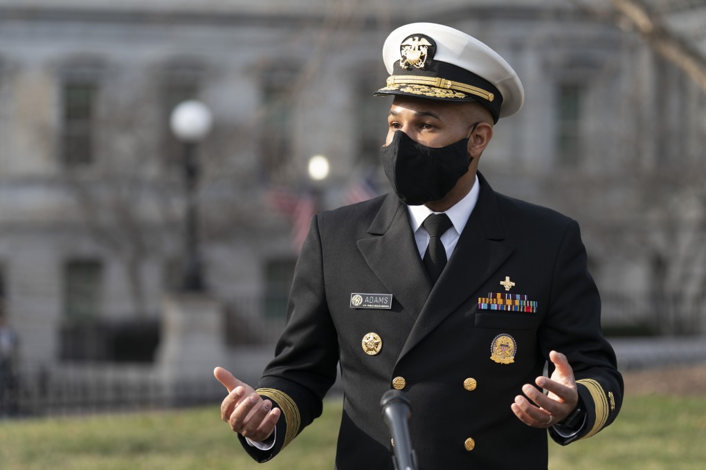 US Surgeon General Jerome Adams. Photo: Bloomberg