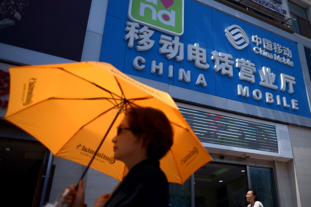 The New York Stock Exchange will delist China Mobile and peers China Unicom and China Telecom from January 7 to comply with Trump’s executive order. Photo: AFP