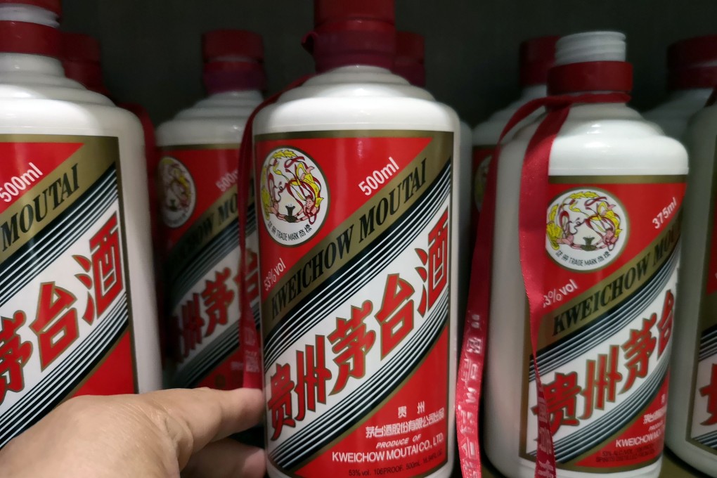 Kweichow Moutai said that it profits probably rose by about 10 per cent last year. Photo: Simon Song
