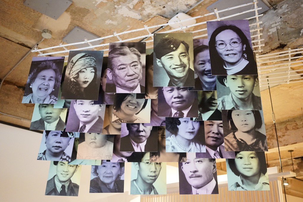 An installation titled “Sea of Faces”, part of the Museum of Vancouver’s “A Seat at the Table” sister exhibition at the city’s Hon Hsing Building in Chinatown.