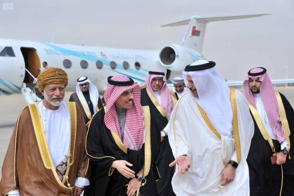 Foreign ministers of the Gulf Cooperation Council (GCC) arrive for an annual leaders summit in Riyadh, Saudi Arabia in December 2019. Photo: Saudi Press Agency via Reuters