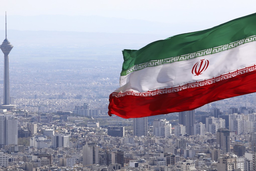 Iran’s national flag. Photo: AP