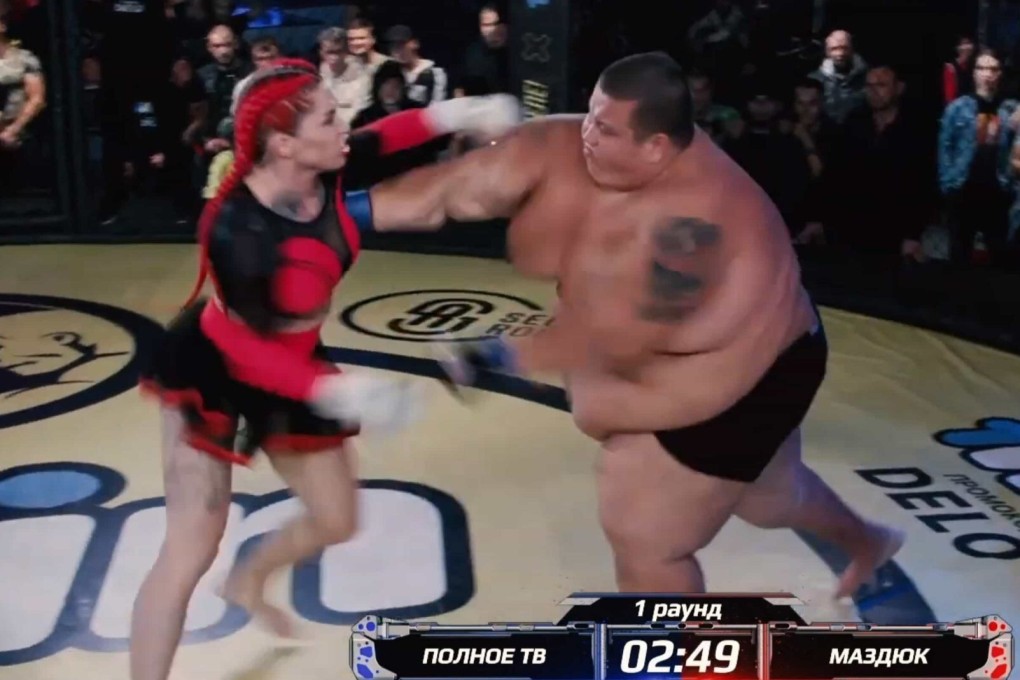 Darina Mazdyuk clashes with Grigory Chistyakov at the “Our Business” event in Russia.