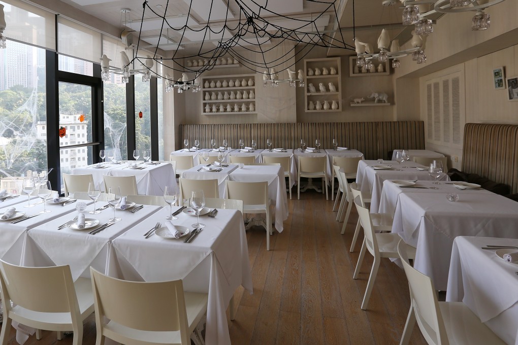 After 11 years, fine-dining Spanish restaurant FoFo by el Willy (shown here with Halloween decorations) closes on January 30. Photo: Xiaomei Chen