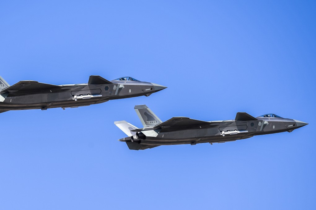 J-20 stealth fighters, pictured during the 70th founding anniversary of the Chinese People's Liberation Army (PLA) air force in 2019, will get Chinese designed and manufactured engines in future generations of the jet. Photo: Xinhua